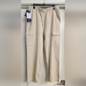 GAP Women's Twill Tan Cargo Pants